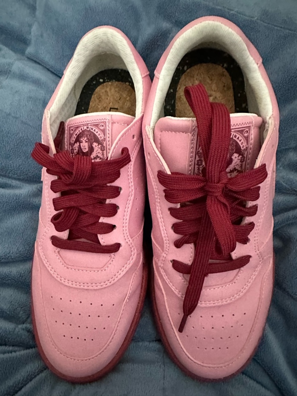 Nicki Minaj Red Ruby Da Sleeze Sneakers - Pink/Red